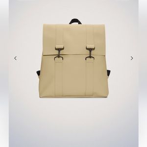 NWT Rains MSN bag in Sand
